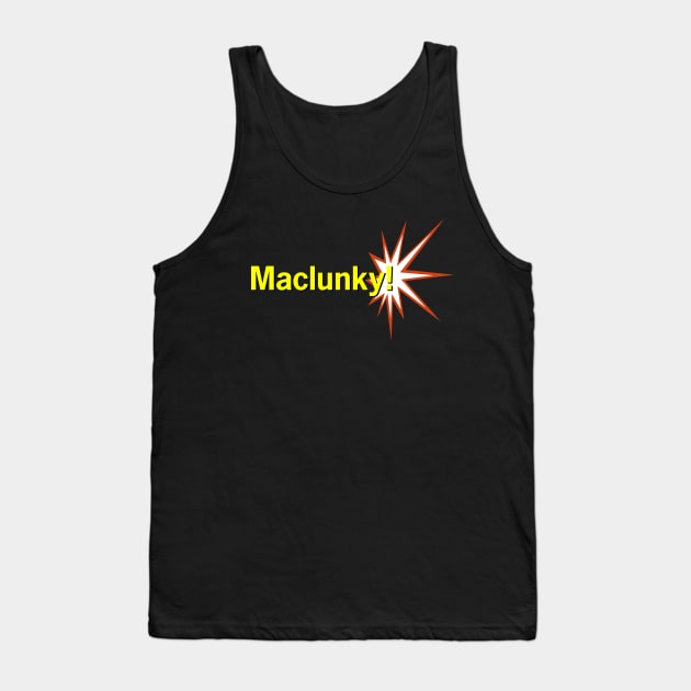 Maclunky! Tank Top by TheDigitalBits